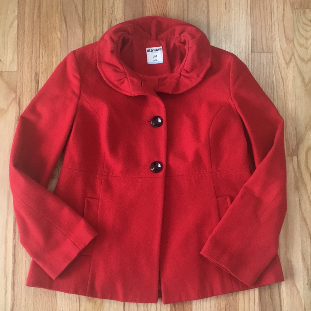 Old Navy pea coat. Size large.